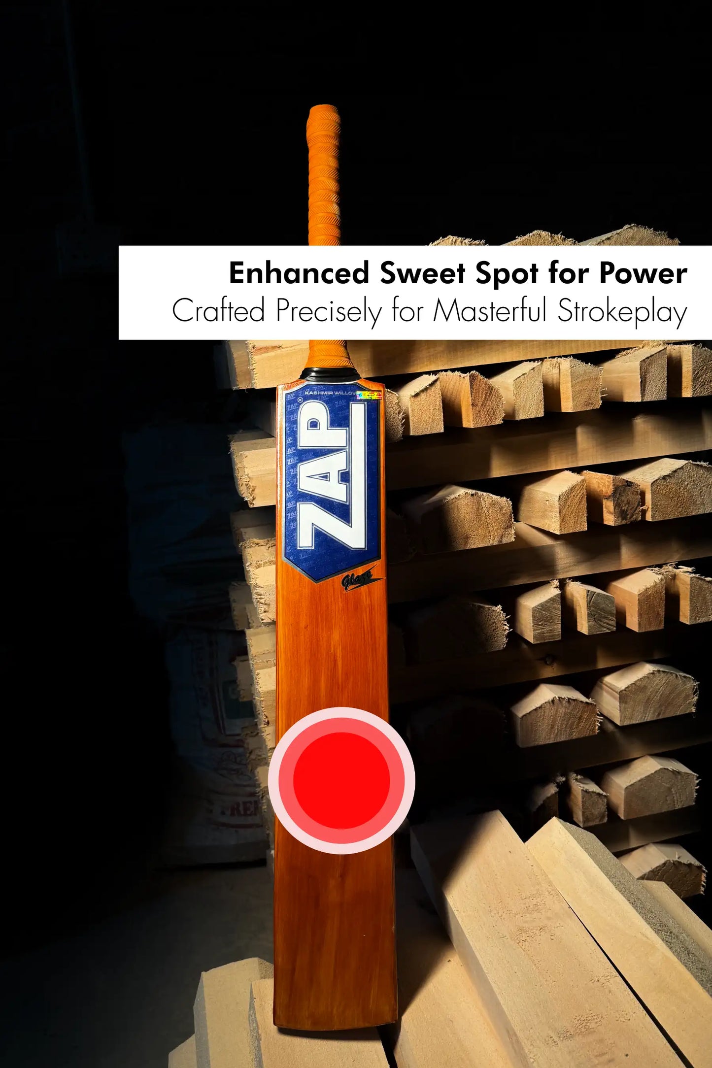 ZAP Glaze Tennis Scoop Bat (New Edition)