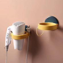 Wall Mount Hair Dryer Holder with Suction Cup, Salon / Home Use  Dryer Stand Rack (1 Pc)