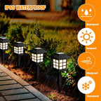 Solar Garden Lights, Outdoor Solar Landscape Lights (Pack of 2)