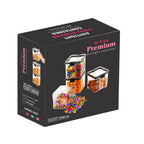 700ml square containers set, useful for keeping food items fresh and organized.