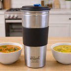 Supermom Stainless Steel Sip Mate Travel Tumbler (Approx. 500 ml)