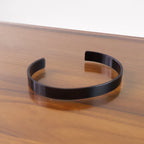Obsidian Band Black-Plated Kada
