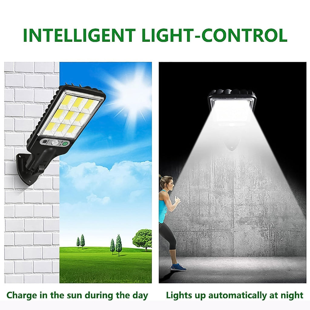 Remote-Operated Solar Street Light
