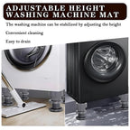 Adjustable Anti-Vibration Pads for Washing Machine and Refrigerator Base (4 Pc)