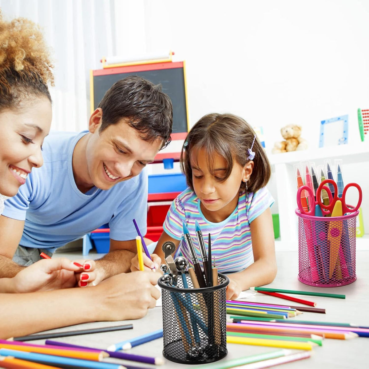Metal Pen Holder