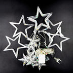 12 Star LED Curtain Lights for Diwali 