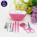 Complete manicure set in apple design