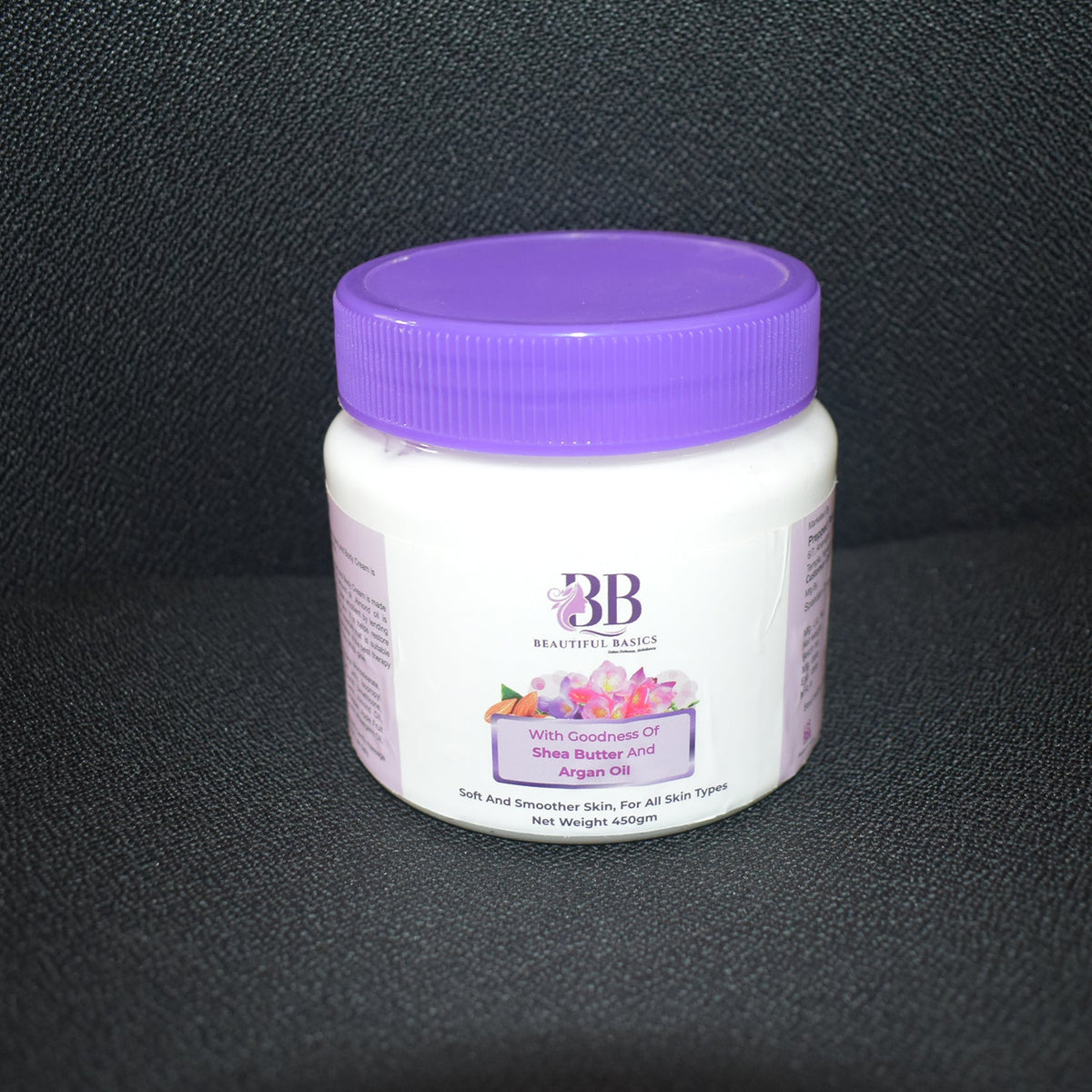 Beautiful Basics Shea Butter & Argan Oil Body Cream – 450g