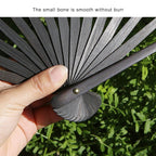Folding Handheld Pretty Hand Fan Wedding Party Accessory Pocket Sized Fan (1 Pc)