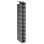 Foldable 10-tier storage rack, close-up view