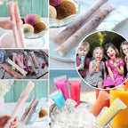 DIY Manual Popsicle Maker – Reusable Ice Cream Mold (Approx 20 Pcs Packing Bag)