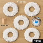 360° Rotating Microfiber Mop Replacement Head