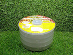 White plastic sprout maker, 4 compartments.