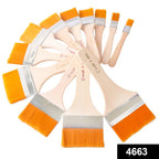 Artistic Flat Painting Brush - Set of 12