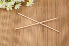 Bamboo BBQ skewers for camping and barbecue, 20 cm size.