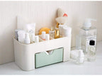 Multi-purpose girl-design box for keeping makeup, cutlery, or accessories neatly stored.