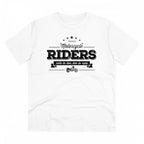 Generic Men's PC Cotton Bike Ride Design Printed T Shirt (Color: White, Thread Count: 180GSM)
