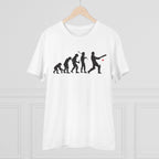 Generic Men's PC Cotton Cricket Design Printed T Shirt (Color: White, Thread Count: 180GSM)