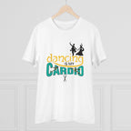 Generic Men's PC Cotton Dancing Is My Cardio Printed T Shirt (Color: White, Thread Count: 180GSM)
