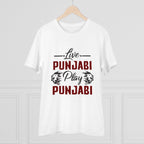 Generic Men's PC Cotton Cricket Design Printed T Shirt (Color: White, Thread Count: 180GSM)