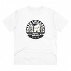 Generic Men's PC Cotton Bike Ride Design Printed T Shirt (Color: White, Thread Count: 180GSM)