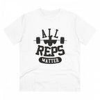 Generic Men's PC Cotton All Reps Matter Printed T Shirt (Color: White, Thread Count: 180GSM)
