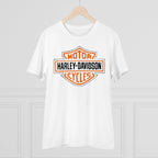 Generic Men's PC Cotton Bike Ride Design Printed T Shirt (Color: White, Thread Count: 180GSM)