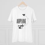 Generic Men's PC Cotton Explore The Unseen Printed T Shirt (Color: White, Thread Count: 180GSM)