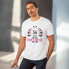 Generic Men's PC Cotton 56th Birthday Printed T Shirt (Color: White, Thread Count: 180GSM)