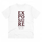 Generic Men's PC Cotton Exposure Printed T Shirt (Color: White, Thread Count: 180GSM)