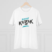 Generic Men's PC Cotton Bahot Kadak Printed T Shirt (Color: White, Thread Count: 180GSM)