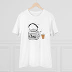 Generic Men's PC Cotton Marathi Desing Printed T Shirt (Color: White, Thread Count: 180GSM)