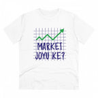 Generic Men's PC Cotton Market Joyu Che Printed T Shirt (Color: White, Thread Count: 180GSM)