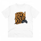 Generic Men's PC Cotton Explore The Unseen Printed T Shirt (Color: White, Thread Count: 180GSM)