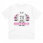 Generic Men's PC Cotton 71st Birthday Printed T Shirt (Color: White, Thread Count: 180GSM)