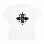 Generic Men's PC Cotton Telugu Desing Printed T Shirt (Color: White, Thread Count: 180GSM)
