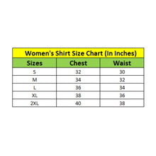 Women's Satin Printed Long Sleeves Standard Length Shirt (Black - Gold)