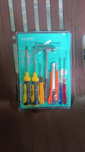 7-Pcs Hand Tool Kit with Magnetic Wristband for Screws & Bolts