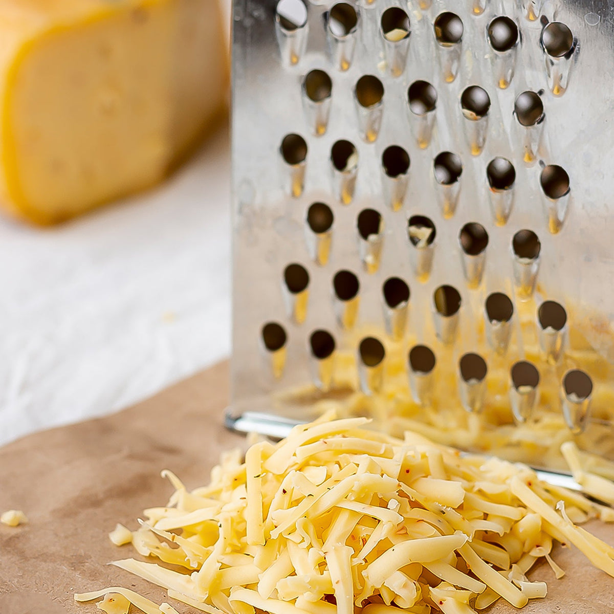 Apex Classic 4-in-1 Stainless Steel Grater & Slicer with Handle