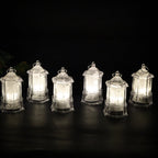 LED Hanging Lantern Style Decorative Flameless Candles (6 Pc)