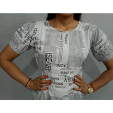 Generic Women's Casual Crepe Half Sleeves Dress (White)