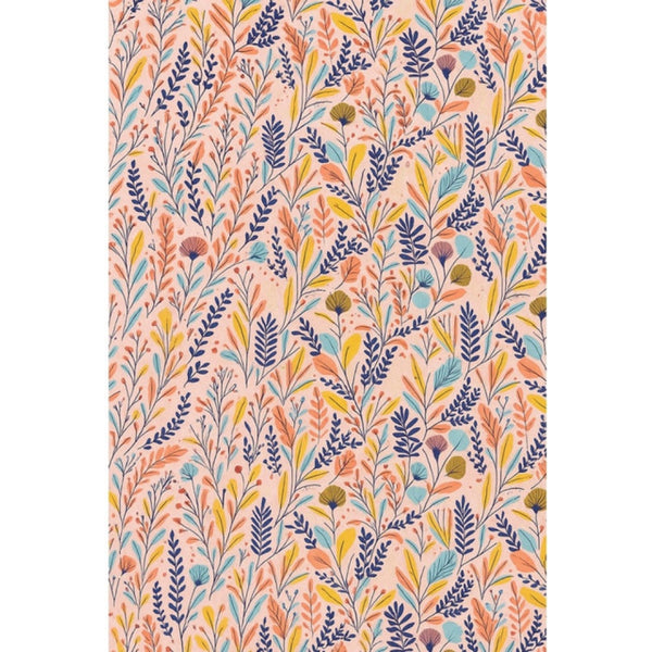 Microfiber Floral Printed Single Bedsheet with 1 Pillow Cover (Multicolor)