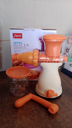 Apex Manual Carrot and Fruit Juicer – Heavy-Duty (1 Pc With Glass)